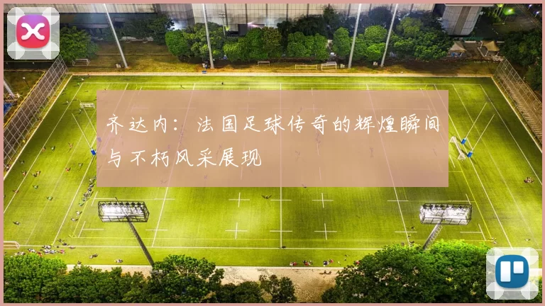 齐达内：法国足球传奇的辉煌瞬间与不朽风采展现